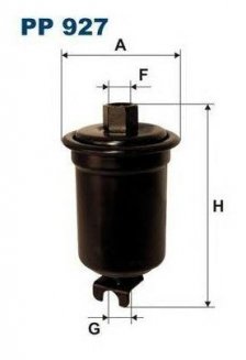 FILTRON PP 927 (WK 614/24x) Фильтр топливный
