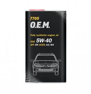 MANNOL 5W40 RENAULT NISSAN 4L Масло моторное