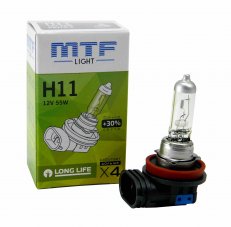 MTF Лампа автомобильная H11 12V 55W
