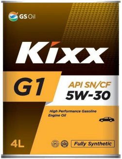 Масло моторное Kixx G1 SN Plus 5W-30 синт 4л