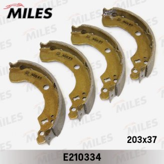 MILES E210334 Колодки барабанные задние