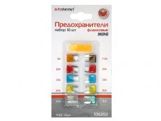 Autostandart 106202 Набор флажковых предохранителей MINI