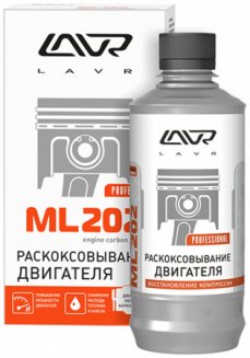 LAVR 2504 ML202Anti раскоксовывание двигателя 330 мл