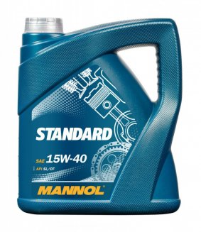 MANNOL STANDART 15W-40 4л Масло моторное