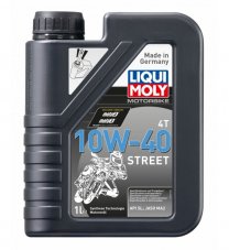 LIQUI MOLY 7609/1521 Motorbike Street SN Plus/MA-2 4T 10w40 1л Масло моторное