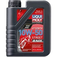 LIQUI MOLY 1502/3982 Synt Street Race 4T 10w50 1л Масло моторное