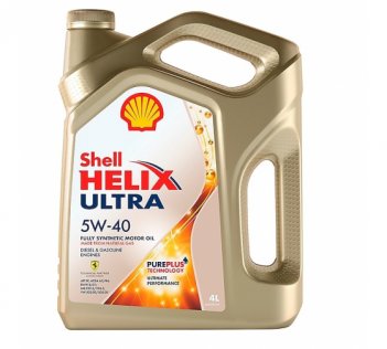 Shell Helix ULTRA 5W40 синт 4л
