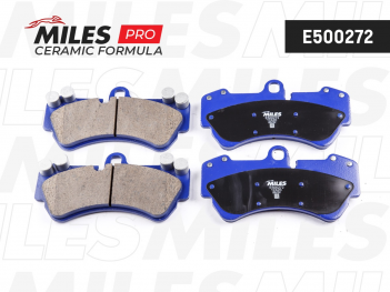 MILES E500272 Колодки тормозные передние (PN0345W)