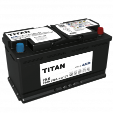 Аккумулятор TITAN AGM 95.0 VRLA (О.П.) 850A
