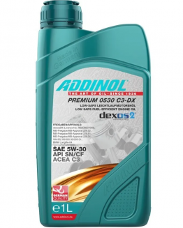 ADDINOL Premium 5W-30 C3-DX API SN/CF ACEA C3 1л Масло моторное
