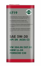 Fanfaro VW Skoda Seat 5W-30 API SN, ACEA C3 5л Масло моторное FF6719-5ME