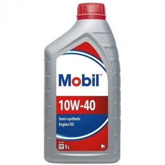 Mobil 10W-40 Semy-synthetic 1л 155097 Масло моторное