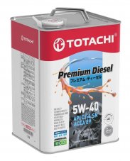TOTACHI Premium Diesel Fully Synthetic CJ-4/SN 5W40 6л Масло моторное