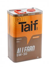 TAIF ALLEGRO 5W-30 SP GF-6A (PAO) 4л Масло моторное