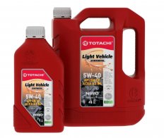 АКЦИЯ 4л+1л!!! TOTACHI NIRO LV Synthetic 5W40 API SP,SN PLUS,SN/CF A3/B4 5л Масло моторное