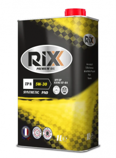 RIXX TP N 5W-30 SN/CF API SP ILSAC GF-6A 1л Масло моторное