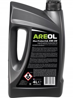 AREOL Max Protect LL 5W-30 ACEA A3/B4 API SN/CF 4л Масло моторное