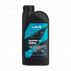 LAVR 7799 GT MARINE 4T 10W-40 SM FS-W 1л Масло моторное