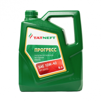 TATNEFT Прогресс 10W-40 4л Масло моторное