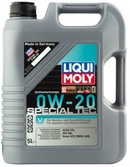 LIQUI MOLY 20632 Special Tec V 0W-20 SN C5 5л Масло моторное