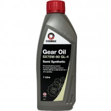 COMMA Gear Oil SX 75W-90 GL-4 Semy Synthetic 1л Трансмиссионное масло