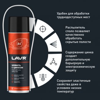 LAVR 2415 Мовиль с цинком 650мл