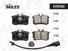 MILES E410182 Колодки тормозные задние (VAG)