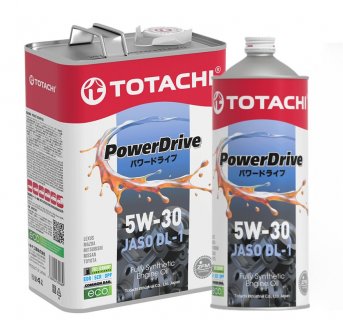 АКЦИЯ 4л+1л!!! TOTACHI POWERDRIVE 5W-30 JASO DL-1 5л Масло моторное