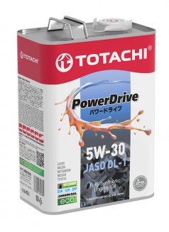 TOTACHI POWERDRIVE 5W-30 JASO DL-1 4л Масло моторное