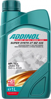 ADDINOL SUPER SYNTH 2T MZ 408 1л Масло моторное 2Т