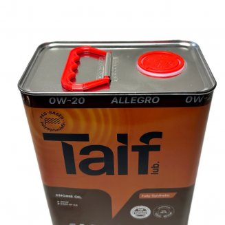 TAIF ALLEGRO 0W-20 4л Масло моторное