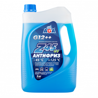 AGA Z45 Антифриз G12++ синий -45C 5кг