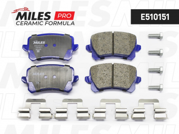 MILES E510151 Колодки тормозные задние (PN6016)