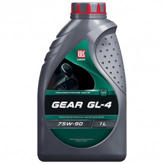 LUKOIL GEAR GL-4 75W-90 1л Трансмиссионное масло