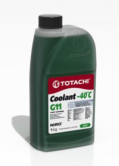 Totachi Niro Coolant G11 Green -40C 1кг Охлаждающая жидкость