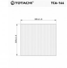 Totachi TCA-166 Фильтр салонный (CU 1919)
