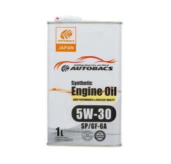 AUTOBACS ENGINE OIL FS 5W-30 SP/GF-6A 1л (Белая канистра) Масло моторное