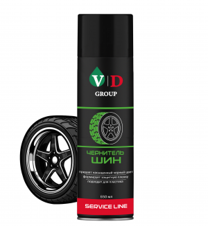 VD GROUP Чернитель шин 650мл VD-0078