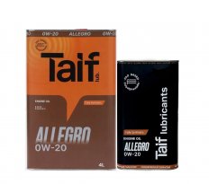 АКЦИЯ!!! TAIF ALLEGRO 0W-20 4л+1л Масло моторное