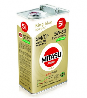 MITASU MOLY-TRIMER SM/CF 5W-30 ILSAC GF-4 5л Масло моторное MJ-M11