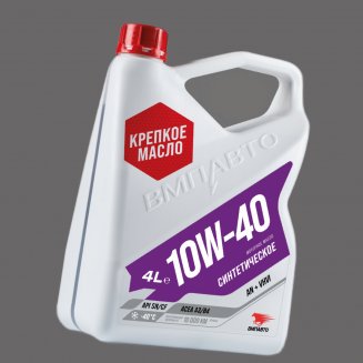 АКЦИЯ!!! VMPAUTO 9243 10W-40 A3/B4 4л + Быстрая промывка 350мл Масло моторное