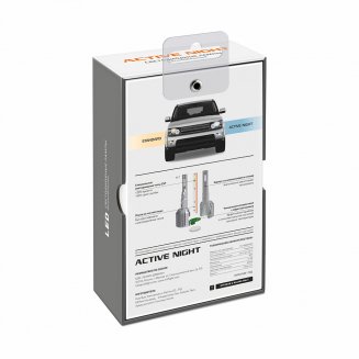 MTF Light Active Night H4/H19 12V 18W 6000k 1750Lm LAN04K6 Светодиодные автомобильные лампы