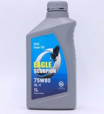 EAGLE SCORPION SHC Gear Oil SYNTHETIC 75W80 API GL-4 1л Трансмиссионное масло EKO00000208