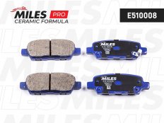 MILES E510008 Колодки тормозные задние (PN2466)