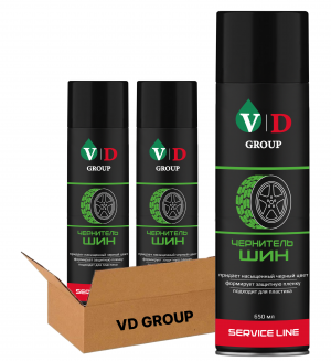 VD GROUP Чернитель шин 650мл VD-0078 (Комплект 2шт)