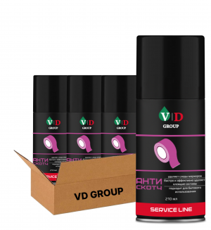 VD GROUP Антискотч 210мл VD-0059 (Комплект 3шт)