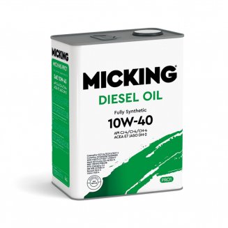 Micking Diesel Oil PRO1 10W-40 ACEA E7 A3/B4 4л M1134 Масло моторное