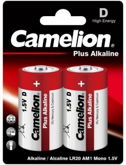Camelion Батарейка щелочная LR20