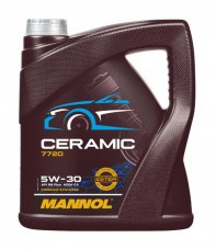 MANNOL 7720 Ceramic 5W-30 PAO C3 SN Plus 4л Масло моторное