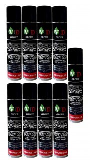 VD GROUP Полироль пластика матовый Антистатик "Апельсин" 400мл VD-0088 (Комплект 9шт)